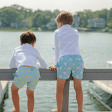 Sunburst Print Kids' Swim Trunks - Après NJ