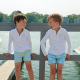 Umbrella Print Kids' Swim Trunks - Après NJ