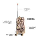 Leopard Logan Carry-On Suitcase