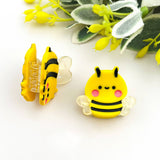 Mini Bee Hair Claw Clip
