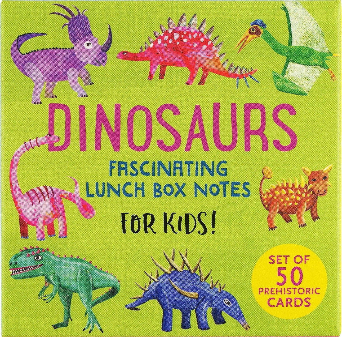 Dinosaurs Lunch Box Notes For Kids! (50 cards)