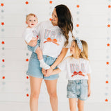 USA Stars & Bow Patch Short Sleeve T-Shirt