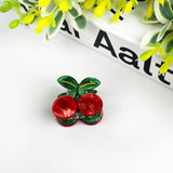 Mini Cherry Hair Claw Clip
