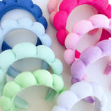 Cloud Puff Plush Spa Headband