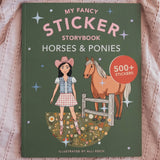 My Fancy Sticker Storybook: Horses & Ponies