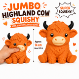 Jumbo Highland Cow Squishy