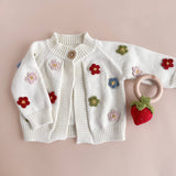 Cotton Flower Cardigan