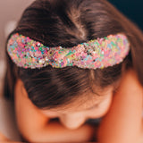 Confetti Sequin Knot Headband