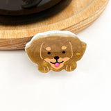 Mini Dog Series Hair Claw Clips