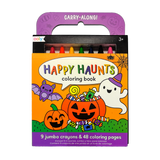 Happy Haunts Carry-Along Coloring Book set