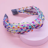 Kids Knot Headband - Confetti