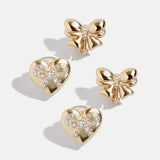 Take a Bow Clip On Earrings