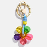 Rainbow Flower Bag Charm