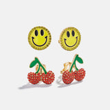 Cherry on Top Clip On Earrings