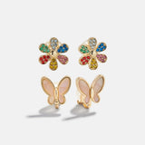 Garden Party Clip On Earrings