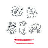 Holly Jolly Mini Shrink-Its! DIY Shrink Art Kit