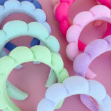 Cloud Puff Plush Spa Headband