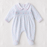 Evelyn's Classics Smocked Footie