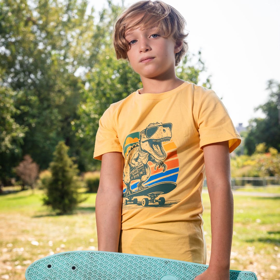 Dino Rock- Graphic Tee