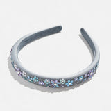 Blue Flower Power Headband