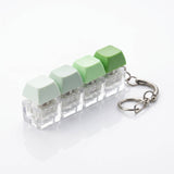 Colorful keycap clicker