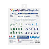 Calligraphy Duo: Double-Ended Markers (Set of 12)