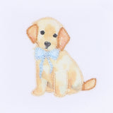 Sweet Golden Footie - Light Blue
