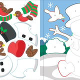 Color by sticker book example