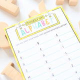 Alphabet Scavenger Hunt Playtime Pad