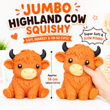 Jumbo Highland Cow Squishy