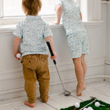 Golf Shorts Pajama Set