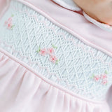 Willow's Classics Smocked Footie - Pink