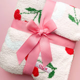 Cherry on Top - Plush Blanket
