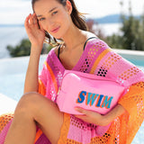 Pink Swim Zip Pouch