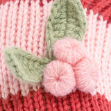 Baby candy cane (blush stripe)