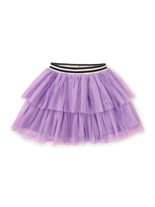 Tiered Lilac Tulle Skirt