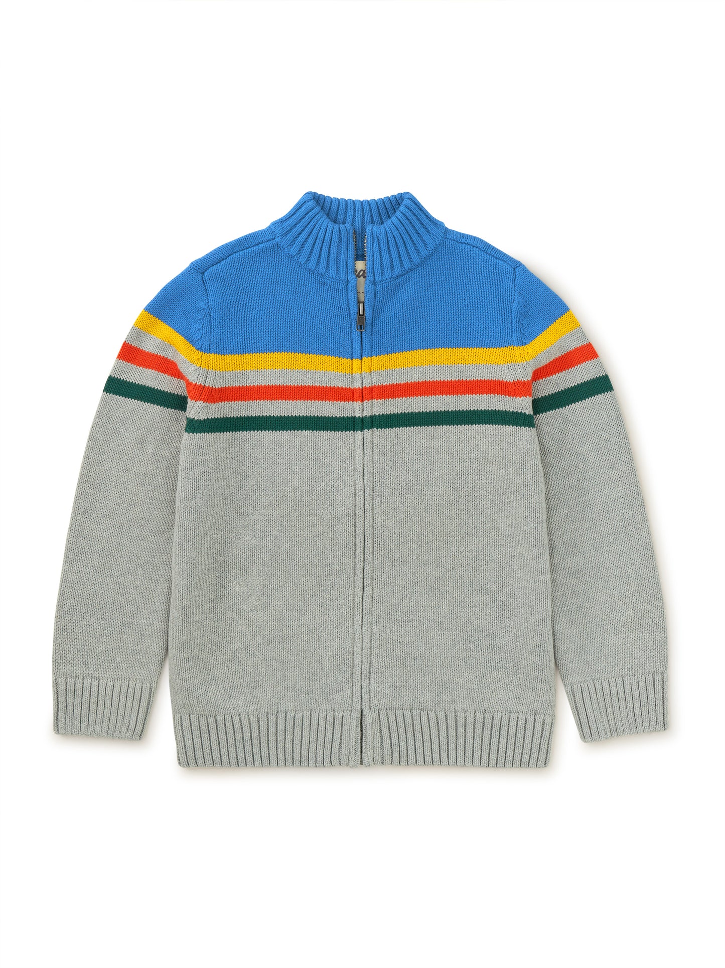 Striped Traveler Zip Sweater