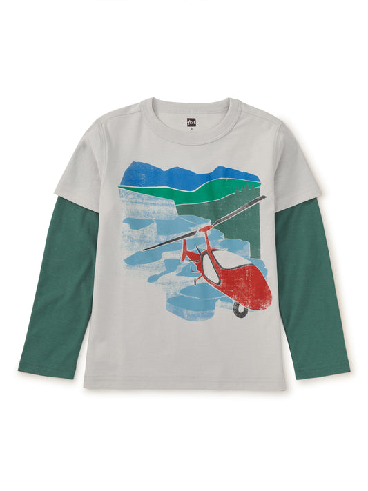 Helicopter Layered Tee