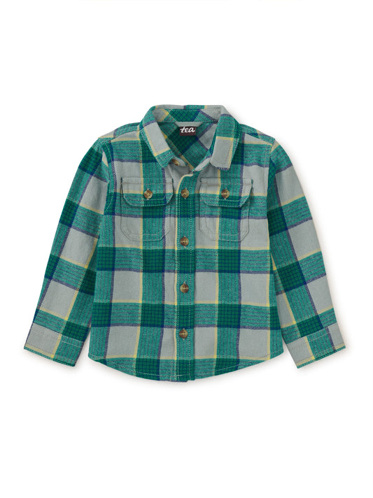 Anatolian Flannel Plaid Top