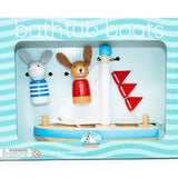 Boats & Buddies Bath Toy - Dog & Bunny