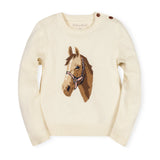 Horse Intarsia Sweater