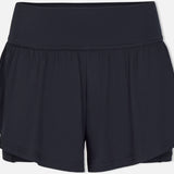 Girl's GOAT Butterfly Shorts- Black