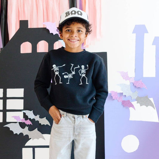 Silly Skelly Halloween Sweatshirt