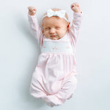 Willow's Classics Smocked Footie - Pink