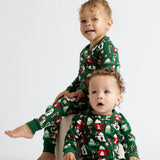 Peppermint Mocha Baby Pajamas