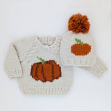 Pumpkin Crew Neck Sweater for Baby & Toddler