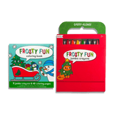 Frosty Fun Carry-Along Coloring Book Set