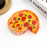 Half Pizza  Hair Claw Clip