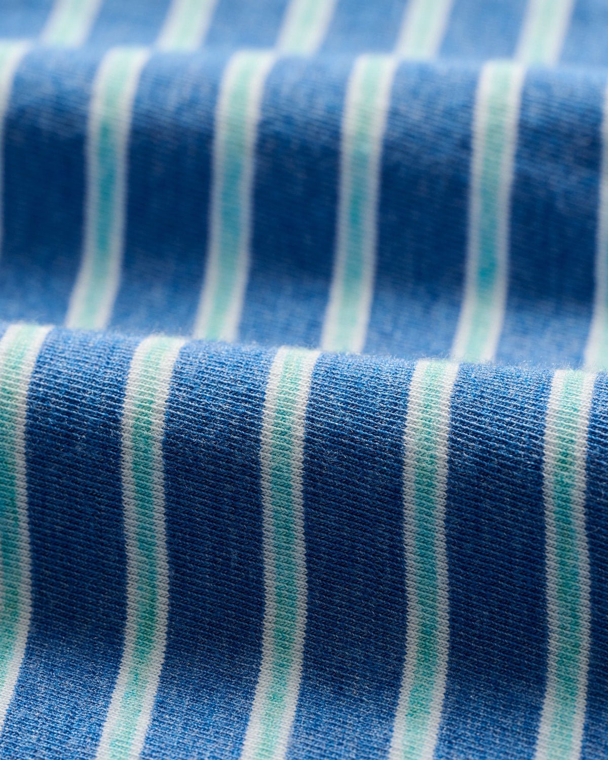 3 Button Matthis Polo Deep Ocean Stripe - Après NJ