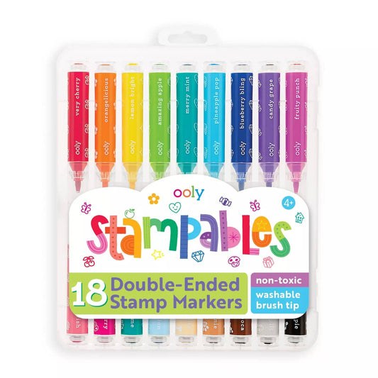 Stampable markers in package